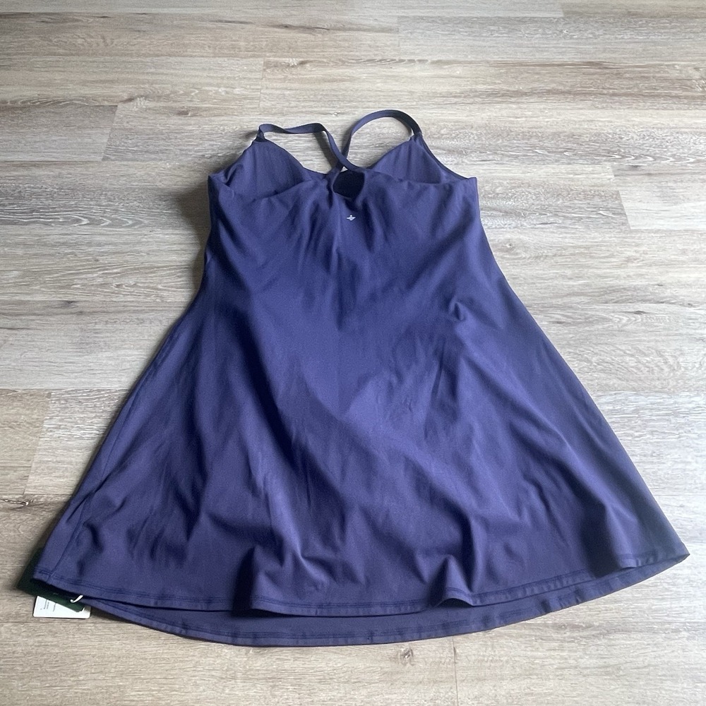 Halara SoftlyZero Plush Backless Easy Peezy Athletic Tank Dress XL Long NWT - Picture 10 of 10